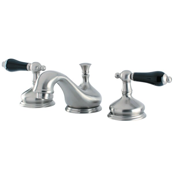 Kingston Brass KS1168PKL Duchess Widespread Bathroom Faucet W/ Brass Pop-Up, Nickel KS1168PKL - main